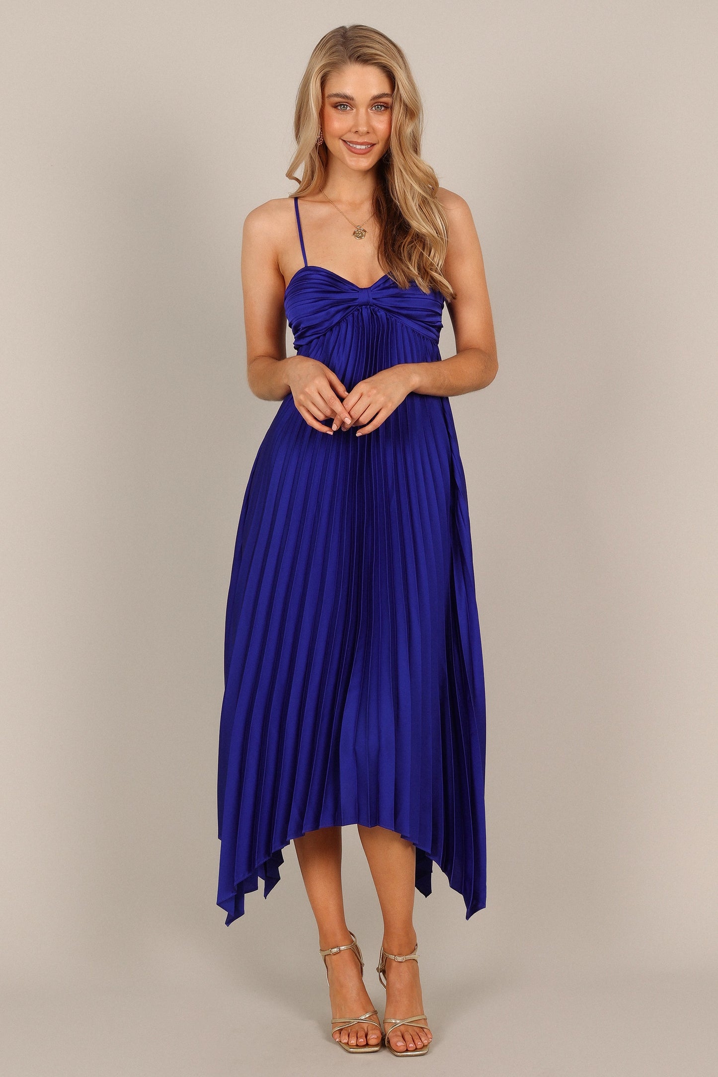 Robe de soirée longue – Bleu roi - Valerelle