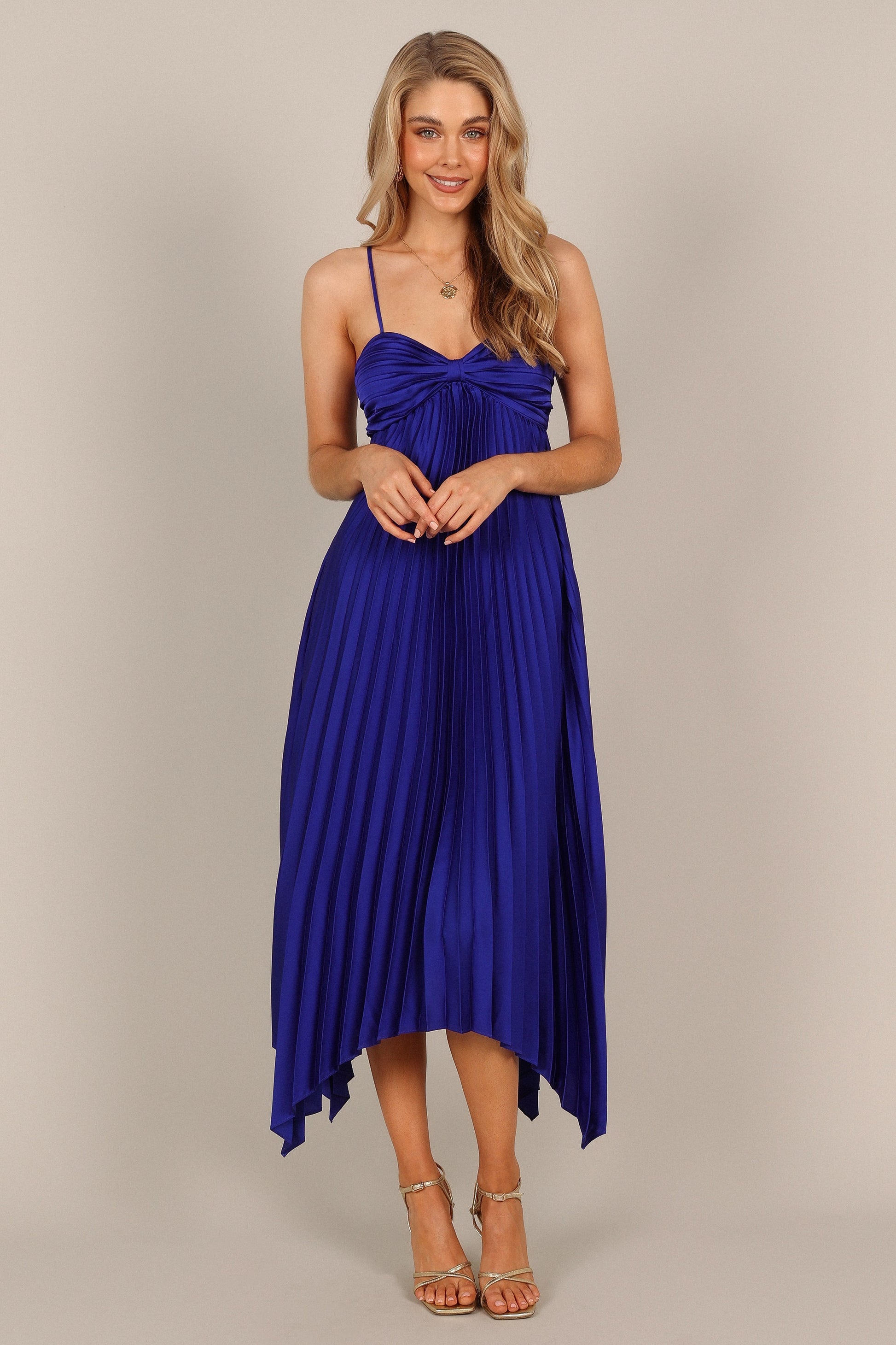 Robe de soirée longue – Bleu roi - Valerelle