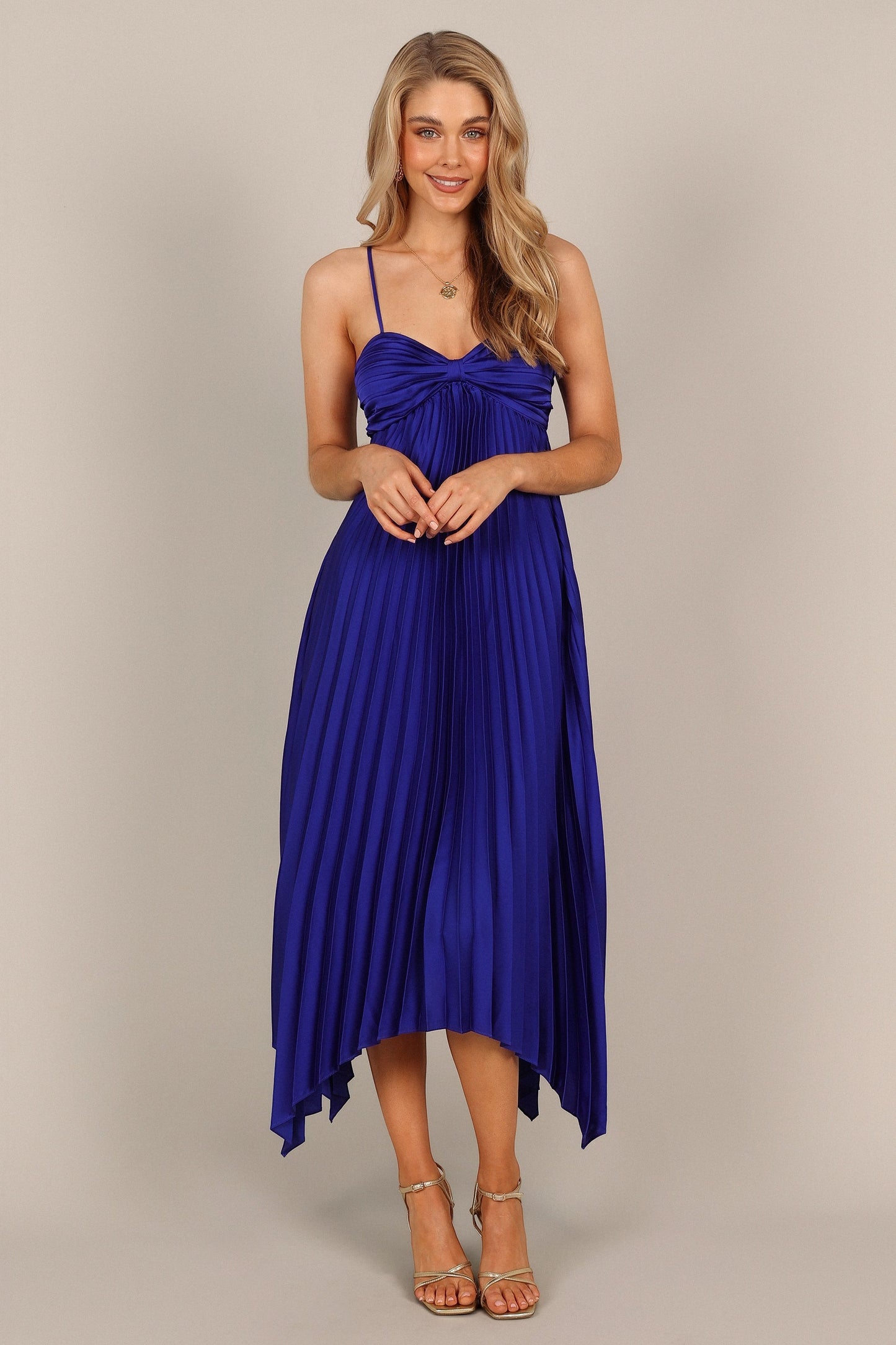 Robe de soirée longue – Bleu roi - Valerelle