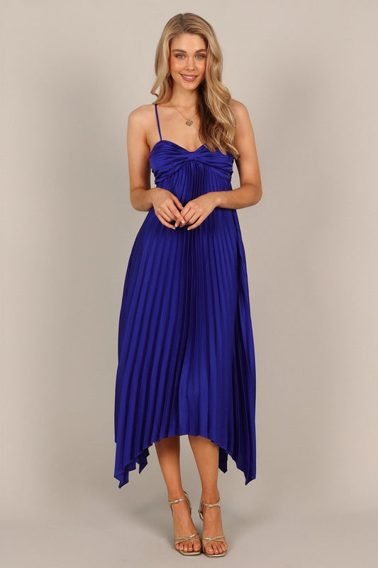 Robe de soirée longue – Bleu roi - Valerelle